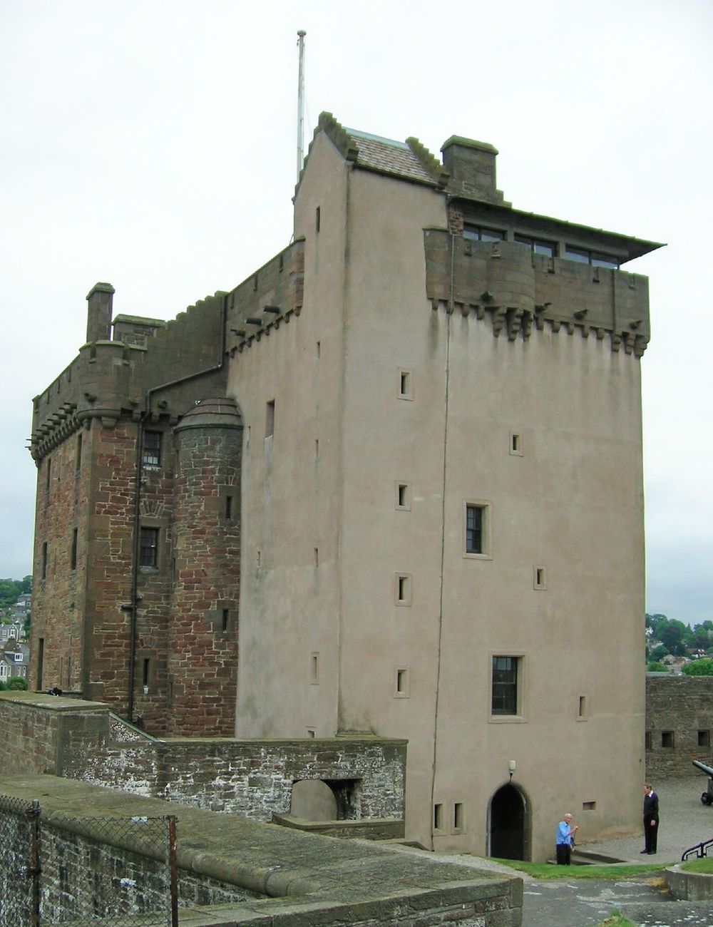 The castle tower